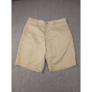 Haggar H26 Men's Golf Size 36 Tan Hiking Camping Pocketed Shorts